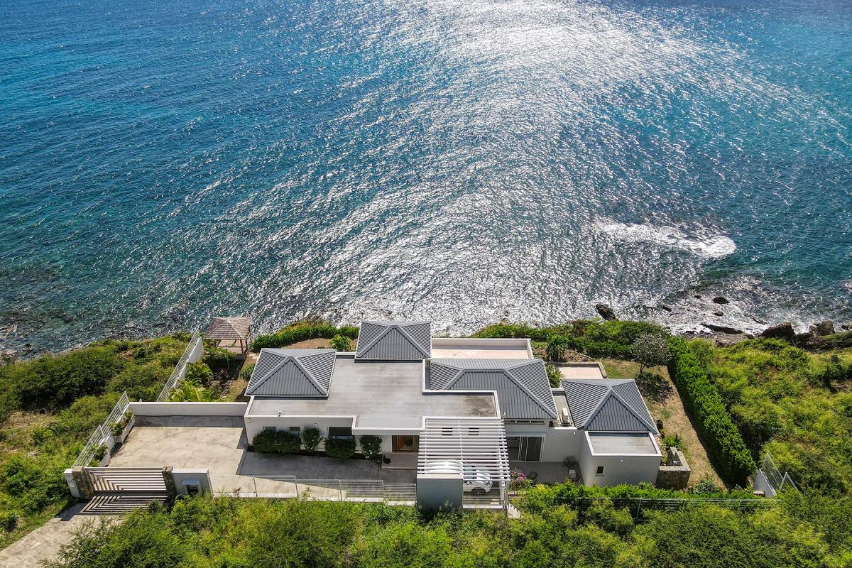 Location villa St Martin - Vue aérienne